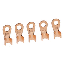 Load image into Gallery viewer, 70pcs Copper Battery Cable Connector Terminal Open Lugs Wire Terminals OT 10/20/30/40/50A
