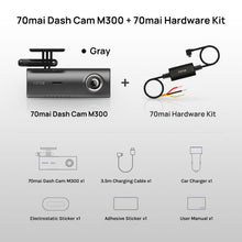Load image into Gallery viewer, 70mai Dash Cam M300 1S upgrage version Car DVR 1296P Night Vision 70mai M300 Cam Recorder 24H Parking Mode WIFI &amp; App Control
