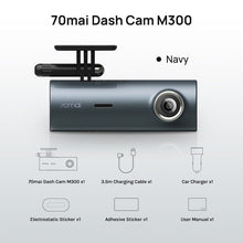 Load image into Gallery viewer, 70mai Dash Cam M300 1S upgrage version Car DVR 1296P Night Vision 70mai M300 Cam Recorder 24H Parking Mode WIFI &amp; App Control
