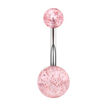 Load image into Gallery viewer, 1pcs Sexy Dangling Navel Belly Button Ring Oreja Stainelss Steel Belly Piercing Jewelry 14G

