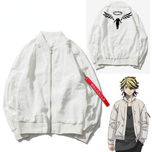 Load image into Gallery viewer, Kazutora Hanemiya Cosplay Tokyo Revengers Costumes White Coat Valhalla Uniform Baseball Coat Mikey Draken Halloween
