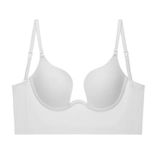Load image into Gallery viewer, Push Up Bra Backless Women Bras Low Cut Sexy Plunge Brassiere Open Back Wedding Underwear Invisible Seamless Deep U Lingerie
