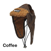Load image into Gallery viewer, Windproof Cosplay Pet Aviator Cap Costume Dog Protection Hats Autumn Winter Funny Warm
