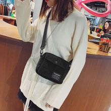 Load image into Gallery viewer, Women Canvas Single Shoulder Messenger Bag Small Square Bag Corduroy Bag
