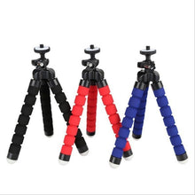 Load image into Gallery viewer, Universal Sponge Tripod Cell Phone Holder
