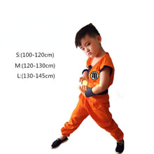 Load image into Gallery viewer, Halloween Dragon Ball Monkey King Costume Boy Clothes Turtle Pie Cospla Anime Super Saiyan Costume
