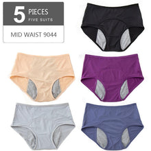 Load image into Gallery viewer, Size L-7XL Leak Proof Menstrual Panties Physiological Pants Women Underwear Period Cotton Waterproof Briefs
