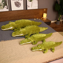 Load image into Gallery viewer, 75/120cm Stuffed Animal Real Life Alligator Plush Toy Simulation Crocodile Dolls Kawaii Ceative Pillow for Children Xmas Gifts
