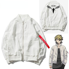 Load image into Gallery viewer, Cosplay Kazutora Hanemiya Tokyo Revengers Costumes White Coat Valhalla Uniform Baseball Jackets Mikey Draken Halloween Gift
