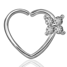 Load image into Gallery viewer, New Zircon Nose Ring Earrings Ear Bone Stud Piercing Jewelry
