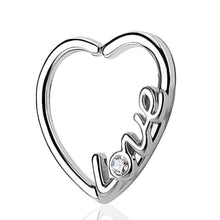 Load image into Gallery viewer, New Zircon Nose Ring Earrings Ear Bone Stud Piercing Jewelry
