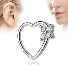 Load image into Gallery viewer, New Zircon Nose Ring Earrings Ear Bone Stud Piercing Jewelry
