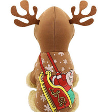 Load image into Gallery viewer, BMS Dog Christmas Clothes Sweater Dog Hoodies Elk Costume Winter Halloween Costume

