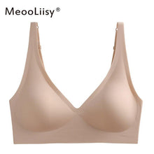 Load image into Gallery viewer, MeooLiisy Seamless Bra Wire Free Push Up Brassieres Pitted Bra Women's Underwear Sexy Intimates Women's Lingerie Underwear
