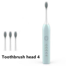 Load image into Gallery viewer, Sonic Electric Toothbrush USB Rechargeable Adult IPX7 Waterproof Replacement Head Teeth Whitening Timer Smart Brush
