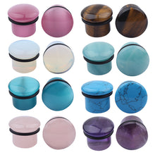 Load image into Gallery viewer, Stone Set Belt Tire Auricle 4-16mm Ear Extender Piercing Jewelry

