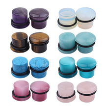 Load image into Gallery viewer, Stone Set Belt Tire Auricle 4-16mm Ear Extender Piercing Jewelry
