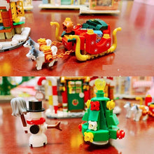 Load image into Gallery viewer, 788pcs LOZ Mini Blocks Architecture Merry Christmas House Santa Claus Snowman Tree Deer Building Blocks Bricks Toy For Kids Gift
