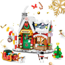 Load image into Gallery viewer, 788pcs LOZ Mini Blocks Architecture Merry Christmas House Santa Claus Snowman Tree Deer Building Blocks Bricks Toy For Kids Gift
