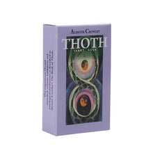 Load image into Gallery viewer, 78Pcs Alester crowley thoth Tarot deck Cards Board Deck Games Palying Cards For Party Game
