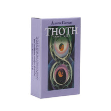 Load image into Gallery viewer, 78Pcs Alester crowley thoth Tarot deck Cards Board Deck Games Palying Cards For Party Game
