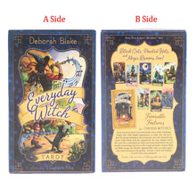 Load image into Gallery viewer, 78Pcs Everyday Witch Tarot Cards Prophecy Divination Deck Party Board Game Tarot
