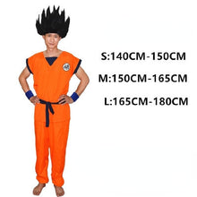 Load image into Gallery viewer, Halloween Dragon Ball Monkey King Costume Boy Clothes Turtle Pie Cospla Anime Super Saiyan Costume
