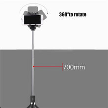 Load image into Gallery viewer, 3 In 1 Handheld Tripod Bluetooth Controller Selfie Stick Extendable Monopod Tripod for Apple Android
