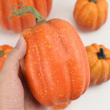 Load image into Gallery viewer, 7pcs Artificial Pumpkin Halloween Decoration Home Diy Pumpkins Decor Craft Halloween Party Pumpkin Decorations halloween decorat
