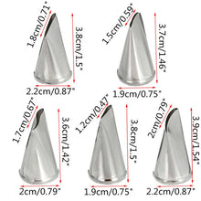 Load image into Gallery viewer, 7Pcs/set Flower Scissor+Cake Tray +5pcs Tulips Rose Nozzle Nail Decor Lifter Fondant  Cream Transfer Baking Pastry Kitchen

