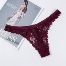 Load image into Gallery viewer, Lot Lace Panties Women Seamless Briefs Soft Lingerie Low-rise Hollow Underwear Tempting Thongs Female Underpants
