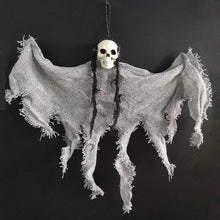 Load image into Gallery viewer, Halloween Decoration Scary Creepy Hanging Skull Skeleton Ghost for Bar Garden Yard Decor Haunted House Props Party Supplies
