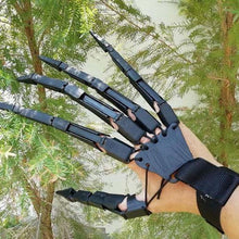 Load image into Gallery viewer, Left Right Hand Claw Halloween Skeleton Finger Funny Costume Party Props Hand Model
