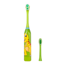 Load image into Gallery viewer, Children Electric Toothbrush Soft Hair Ultrasonic Waterproof Oral Care Tooth-brush Double-sided Belt Replacement Head
