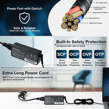 Load image into Gallery viewer, llano Lenovo Laptop Charger 20V 3.25A 65W For E560 T460s X240 E475 E550 X260 E470 Thinkpad Power Adapter
