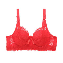 Load image into Gallery viewer, Plus Size Bras For Women Full Coverage Sexy Lace Push Up Breasted Bra Adjustable Full Cup Large Size Bra Big Cup
