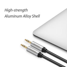 Load image into Gallery viewer, AUX 3.5mm Audio Cable 3.5mm Male to Male Microphone Audio Cable for Laptop Computer Phone Speaker Audio Power Amplifier Mixer Guitar Recording
