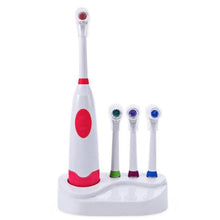 Load image into Gallery viewer, Electric Toothbrush with 3pcs Replacement Toothbrush Heads
