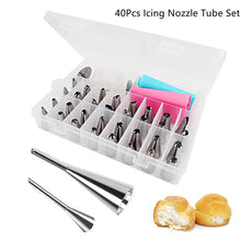 Load image into Gallery viewer, 8-51Pcs Pastry Nozzles Cake Decorating Tools Bakeware Home Cake Shop Cream Nozzles Confectionery Decorations Set For Baking
