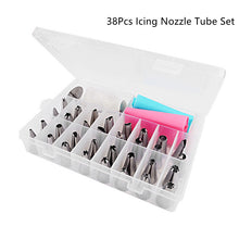 Load image into Gallery viewer, 8-51Pcs Pastry Nozzles Cake Decorating Tools Bakeware Home Cake Shop Cream Nozzles Confectionery Decorations Set For Baking
