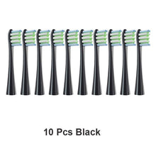Load image into Gallery viewer, Replacement Brush Heads for Oclean X/ X PRO/ Z1/ F1/ One/ Air 2 /SE Sonic Electric Toothbrush Soft DuPont Bristle Nozzles 10 Pcs
