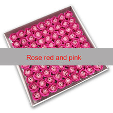 Load image into Gallery viewer, 81Pcs Rose Bath Body Flower Floral Soap Scented Rose Flower Essential Wedding Valentine'S Day Gift Holding flowers
