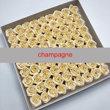 Load image into Gallery viewer, 81Pcs Rose Bath Body Flower Floral Soap Scented Rose Flower Essential Wedding Valentine'S Day Gift Holding flowers

