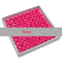 Load image into Gallery viewer, 81Pcs Rose Bath Body Flower Floral Soap Scented Rose Flower Essential Wedding Valentine'S Day Gift Holding flowers
