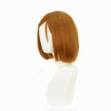 Load image into Gallery viewer, Manshu Back Battle Dingqi Wild Rose Cosplay Wig Brown Short Hair Anime Wig
