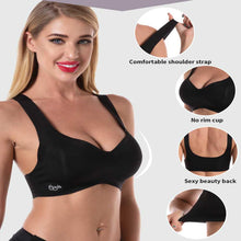 Load image into Gallery viewer, Seamless Fitness Gathering Shockproof Pads Push Up Bras Women's Underwear Bras Women's Underwear
