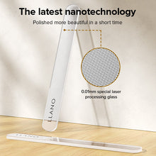 Load image into Gallery viewer, LLANO Stainless Steel Nail File with Anti-Slip Handle and Leather Case
