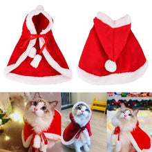 Load image into Gallery viewer, Creative Dog Cat Velvet Cape Pet Christmas Halloween Cloak Puppy Costume Outfit Cosplay Cute
