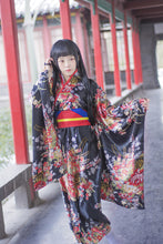 Load image into Gallery viewer, Hell Girl Devil Love Furisode Kimono Gorgeous Original Anime Cosplay Costume
