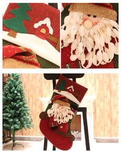 Load image into Gallery viewer, New Christmas Socks Gift Bag Christmas Tree Decoration Pendant Christmas Gift Supplies Santa Claus Socks
